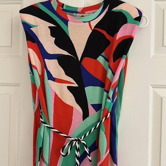 FARM Rio Colorful Monstera T Shirt Dress size XS - Picture 5 of 8